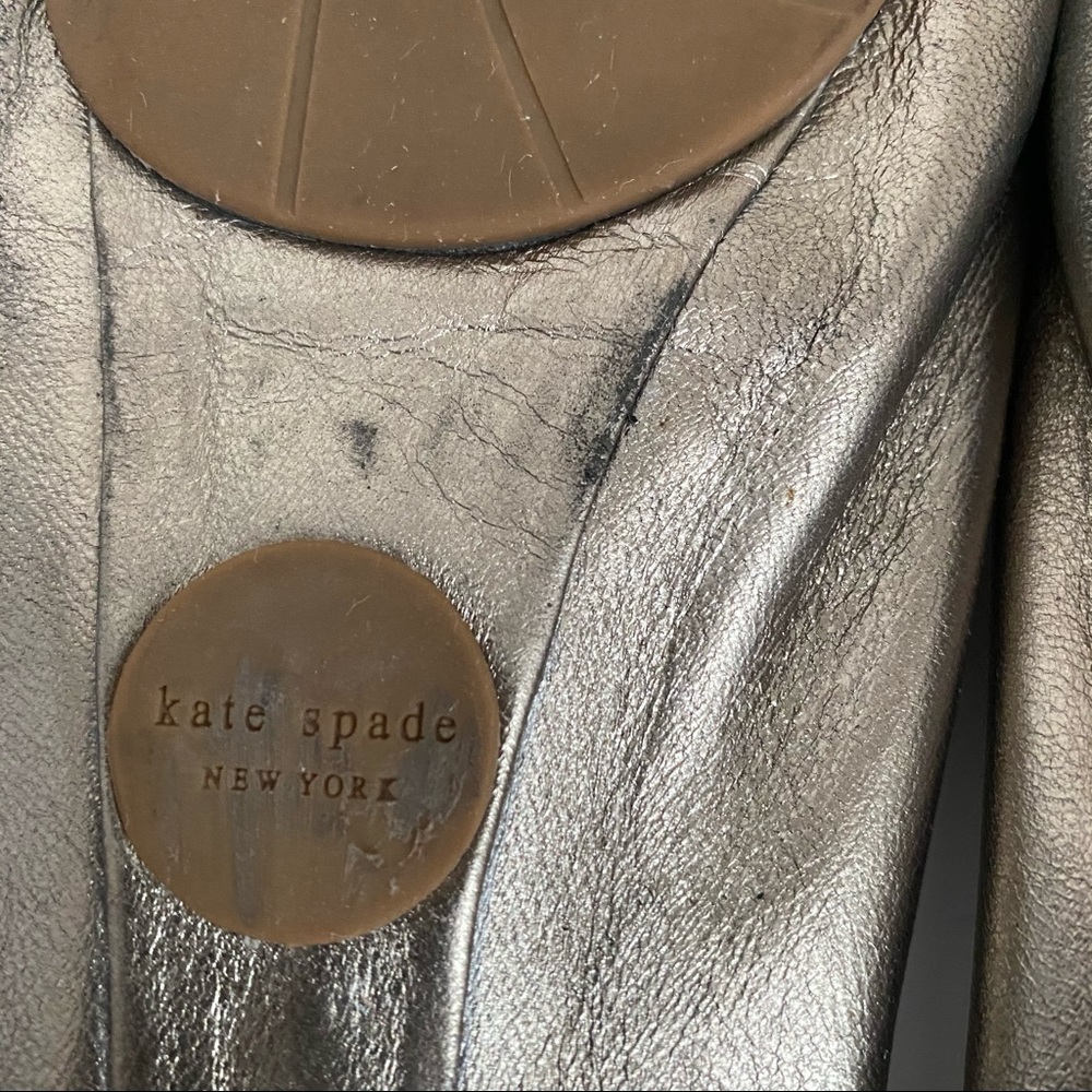 KATE SPADE PEWTER DRIVING MOCCASIN - Picture 5 of 15